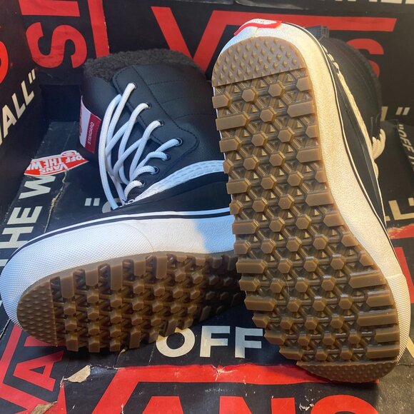 Vans Men's 4/Women's 5.5 MTE Standard Snow Black/White VN0A5JI1Y28 NIB - Picture 6 of 12